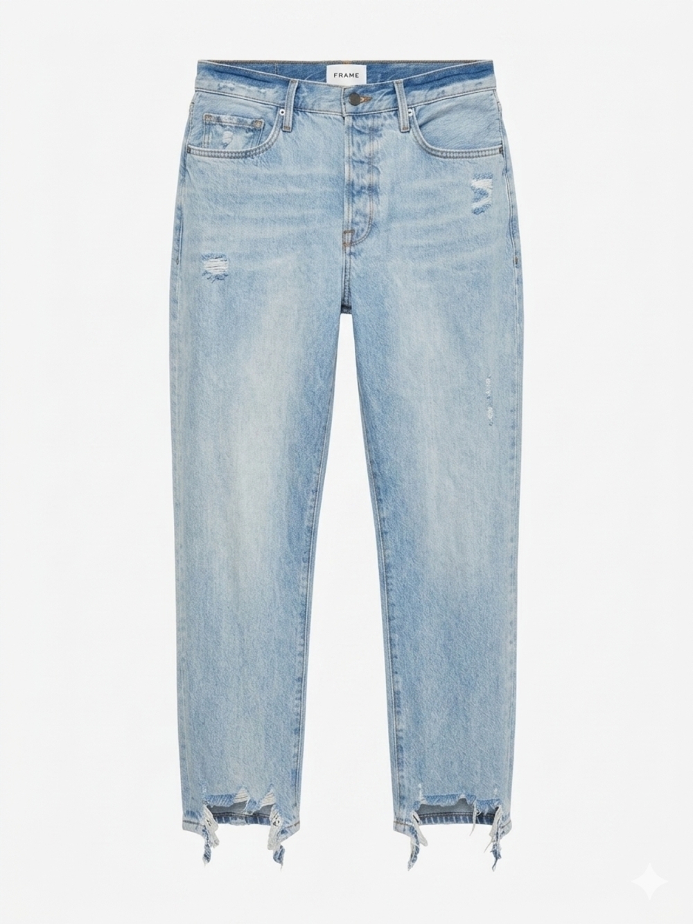 Frame Denim Le Origibal Jeans with Frayed Front Hem 100% Cotton Size 31